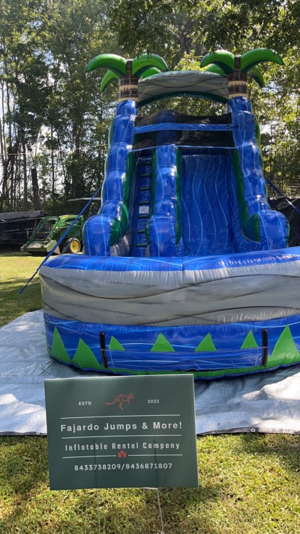 15' Blue Crush Slide