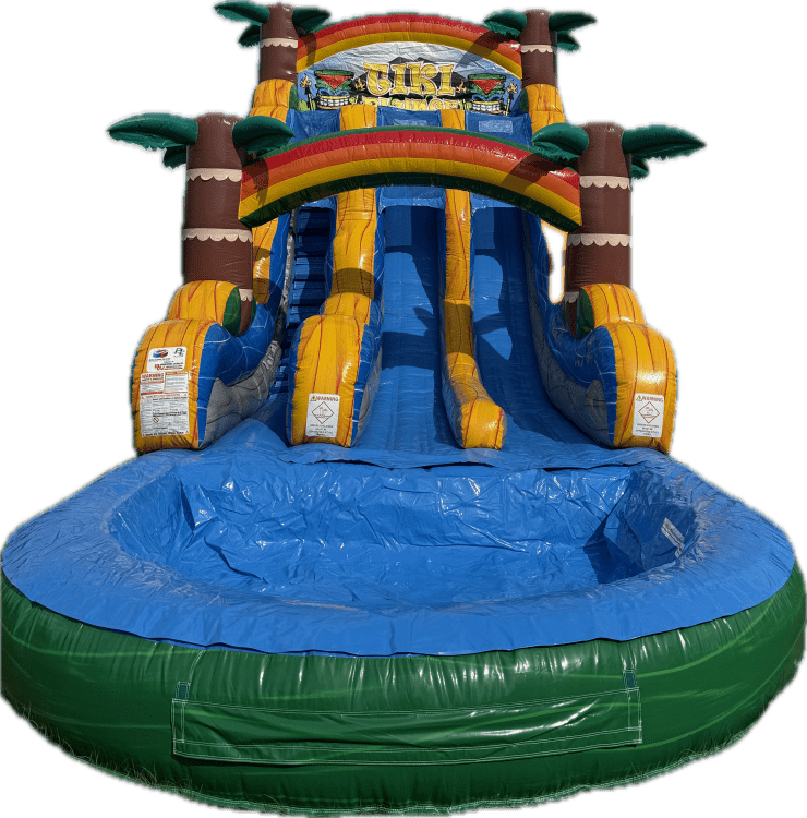 18' Tiki Plunge Dual Lane