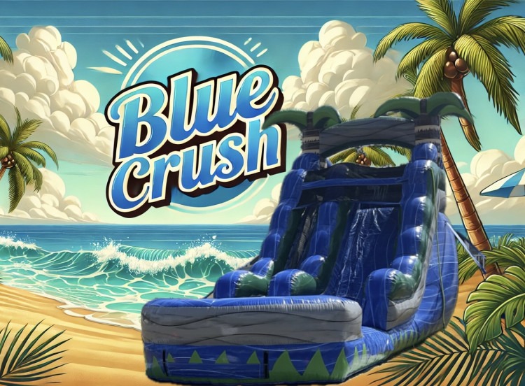 15' Blue Crush Slide
