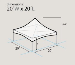 IMG 1455 1757028332 20' x 20" High Peak Tent