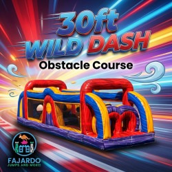 30’ Wild Dash! Obstacle Course