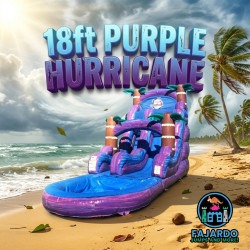 18' Purple Hurricane