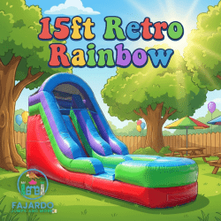 15ft Retro Rainbow Dry